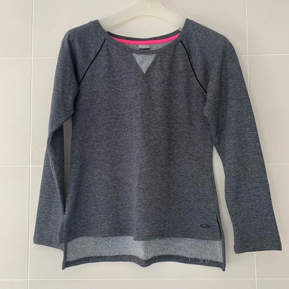 💫 C9 Champion Heathered Grey Sweatshirt, Size S